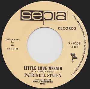 Image of Front Cover of 7" - /EX - PATRINELL STATEN, I Let A Good Man Go / Little Love Affair (Sepia Records; S-8201, US 2004), ,  - 2926100E
