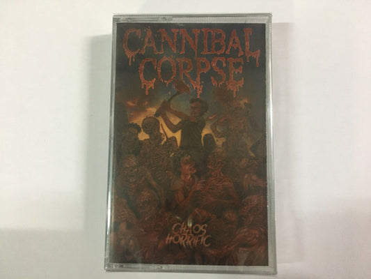 Image of Front Cover of Cassette - VG/VG+ - CANNIBAL CORPSE, Chaos Horrific (Metal Blade Records; 3984-16043-4, Europe 2023, Limited Edition), ,  - 2956242S
