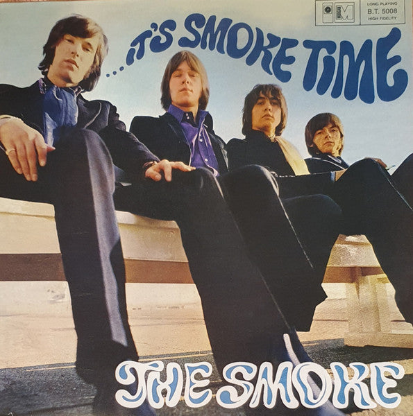 Image of Front Cover of LP - EX/VG+ - THE SMOKE, ...It's Smoke Time (Morgan Blue Town ; B.T. 5008, UK 2011 Reissue, Numbered Certificate, 180 Gram Vinyl), Strong VG+, Limited Edition No 321/500,  - 2926131E