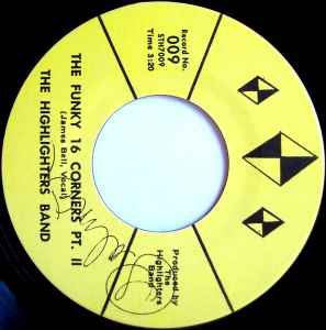Image of Back Cover of 7" - /EX - THE HIGHLIGHTERS BAND, Poppin' Pop Corn / The Funky Sixteen Corners (Stones Throw Records; STH 7009Series:Stones Throw Jukebox 45's   9, US 2000 Reissue, Plain sleeve), ,  - 2926202E