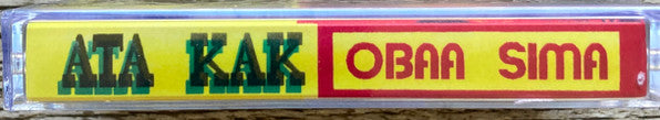 Image of Label Cover of Cassette - NEW/NEW - ATA KAK, Obaa Sima (Awesome Tapes From Africa; none, US 2025, J - Card, Signed copies exclusive to Flashback. Remastered), ,  - 2936099E