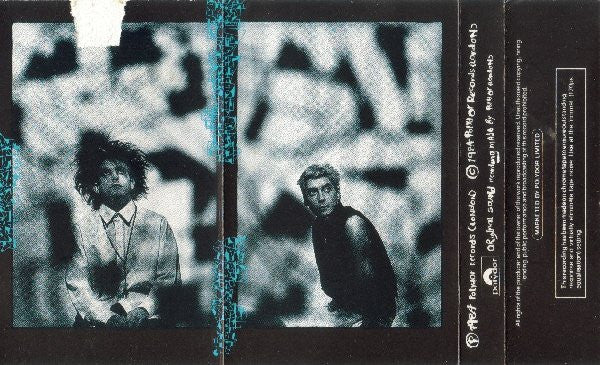 Image of Back Cover of Cassette - VG/VG+ - SIOUXSIE AND THE BANSHEES, Hyaena (Wonderland Custom Paper Labels; SHEHC 1, UK 1984, J-Card, Black Shell, Bevelled Window), ,  - 2916167C