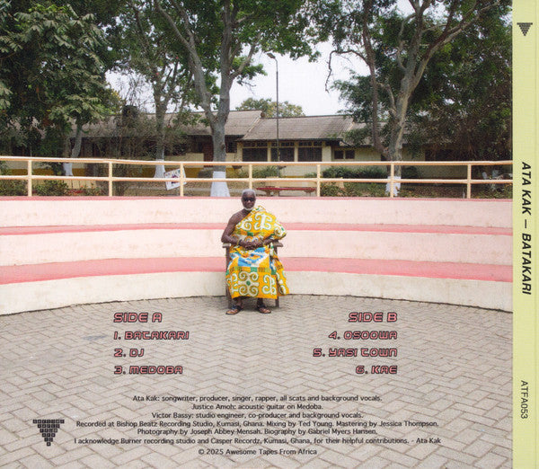 Image of Back Cover of CD - NEW/NEW - ATA KAK, Batakari (Awesome Tapes From Africa; ATFA053, US 2025, Gatefold, Signed copies exclusive to Flashback. Remastered), ,  - 2936101E