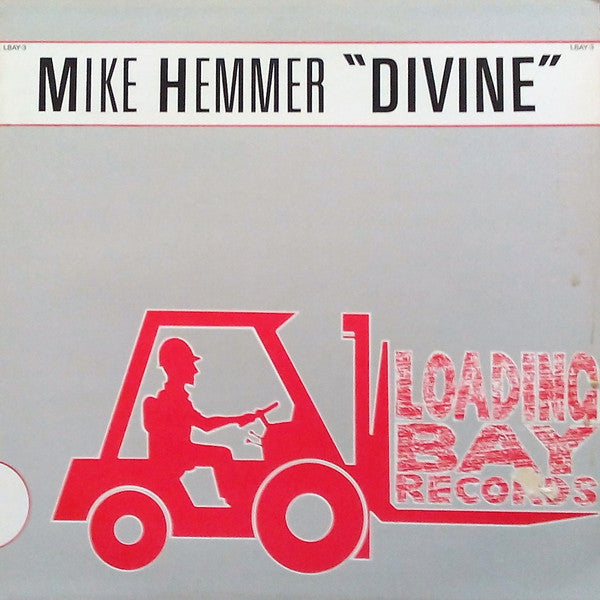 Image of Front Cover of 12" - VG/G+ - MIKE HEMMER, Divine (Loading Bay Records; LBAY-3, UK 1989, Picture Sleeve), A few stains on sleeve,  - 2916237C