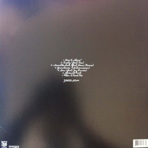 Image of Back Cover of LP - VG/VG - MURA MASA, Someday Somewhere (Jakarta Records; JAKARTA084, Germany 2015, Picture Sleeve), Light Marks only., Someday Somewhere is electronic Grammy award-winning producer Mura Masa's second EP. Featuring artists Nao, Denai Moore, and Jay Prince, the EP has pushed its Guernsey-born creator into the international spotlight. Produced tracks for ASAP Rocky and PinkPantheress. - 2926234E