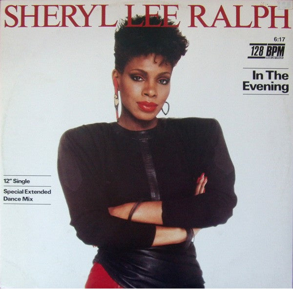 Image of Front Cover of 12" - G+/G+ - SHERYL LEE RALPH, In The Evening (TELDEC; 6.20379 AE, Germany 1984, Yellow Transparent Vinyl), Sleeve worn, stained, scuffed. With hype sticker on front,  - 2916297C