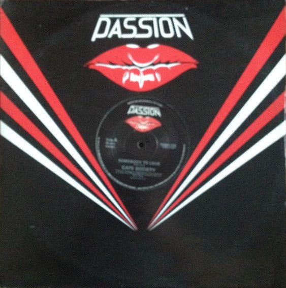 Image of Front Cover of 12" - G+/G+ - CAFE SOCIETY, Somebody To Love / Knight Rider (Passion ; PASH 12 22, UK 1984, Company Sleeve), Pen and scuffs on sleeve,  - 2916301C