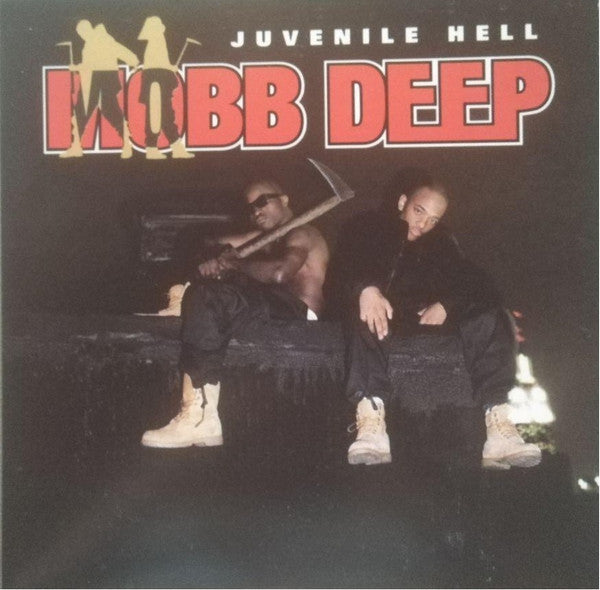 Image of Front Cover of LP - VG+/EX - MOBB DEEP, Juvenile Hell (Not On Label; PRLP 053-1,  , Unofficial Release, Red Vinyl), ,  - 2926237E