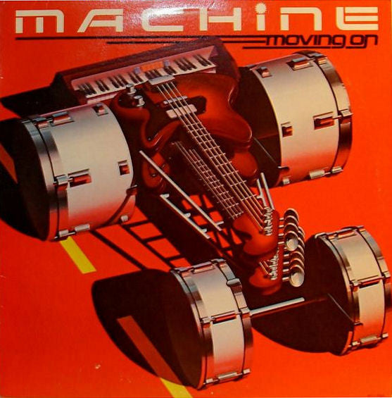 Image of Front Cover of LP - VG/VG - MACHINE, Moving On (RCA Victor; AFL1-3529, US 1980, Inner), Sleeve has ring and edge wear, sticker ghost on front. Inner has split,  - 2916329C