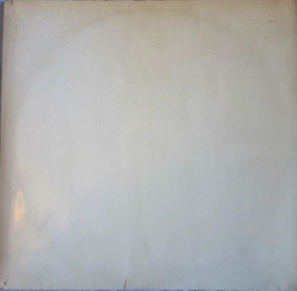 Image of Back Cover of 2xLP - G+/G+ - THE BEATLES, The Beatles (Apple Records; PCS 7067/8, UK 1968, Top Loading G&L Laminated Gatefold Sleeve, Black Inners With Die Cut On One Side , NO Prints, NO Poster, Stereo, Numbered,  An E.M.I. Recording  Text to the Left of All Labels, No Embossed Tax Code Near Spindle Hole, Stereo Printed on Rear Sleeve), No. 0370358. Light scratches, hairlines, edge wear, spine starting to split, foxing,  - 2946110S