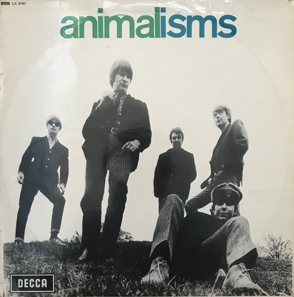 Image of Front Cover of LP - VG/VG - THE ANIMALS, Animalisms (Decca; LK 4797, UK 1966, Laminated Flipback Sleeve, Mono), Discoloured Sleeve, Edge Wear,  - 2946224S