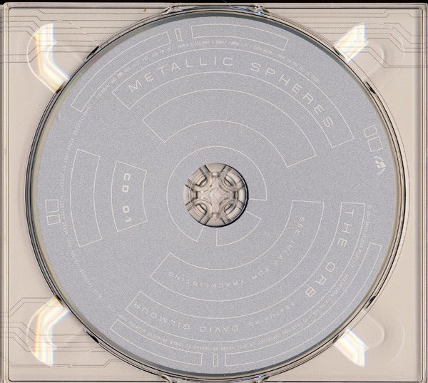 Image of Label Cover of 2xCD - VG/G+ - THE ORB FEATURING DAVID GILMOUR, Metallic Spheres (Columbia; 88697 79645 2, Europe 2010, Double Digipak), Shelf Wear,  - 2916382C
