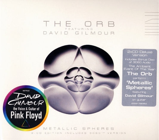 Image of Front Cover of 2xCD - VG/G+ - THE ORB FEATURING DAVID GILMOUR, Metallic Spheres (Columbia; 88697 79645 2, Europe 2010, Double Digipak), Shelf Wear,  - 2916382C