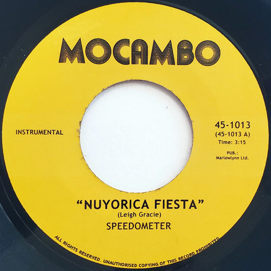 Image of Front Cover of 7" - /EX - SPEEDOMETER, Nuyorica Fiesta / Hot Packet (Mocambo; 45-1013, Germany 2007), ,  - 2926300E