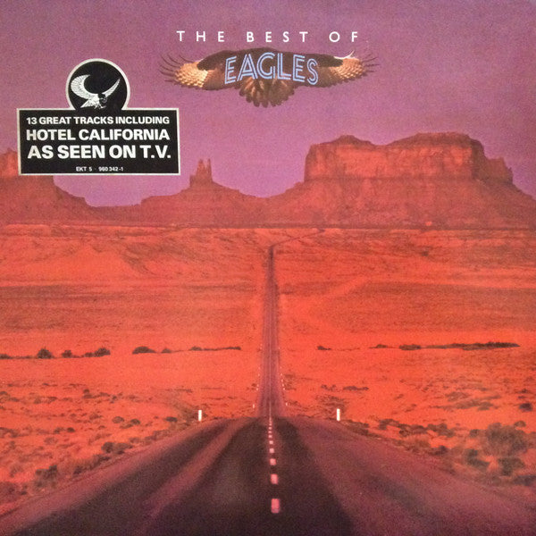 Image of Front Cover of LP - VG/VG+ - THE EAGLES, The Best Of Eagles (Asylum Records; 960 342-1, Europe 1985), ,  - 2926260E