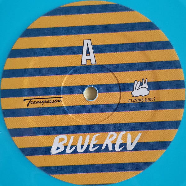 Image of Label Cover of LP - VG+/VG+ - ALVVAYS, Blue Rev (Transgressive Records; TRANS642X, UK & Europe 2022, Inner, Turquoise), ,  - 2926316E