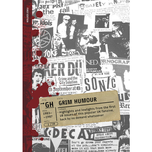 Image of Front Cover of Book - /VG+ - RICHARD JOHNSON, Grim Humour: Highlights & Lowlights 1983 1987 (,  ), ,  - 2956349S