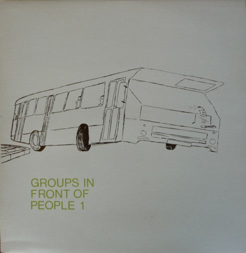 Image of Front Cover of LP - VG/VG - G NTER CHRISTMANN, PAUL LOVENS, PETER CUSACK, GUUS JANSSEN, MAARTEN VAN REGTEREN ALTENA*, Groups In Front Of People 1 (Bead Records; BEAD 14, UK 1979, Insert), Strong VG, light marks only. Insert included,  - 2926325E