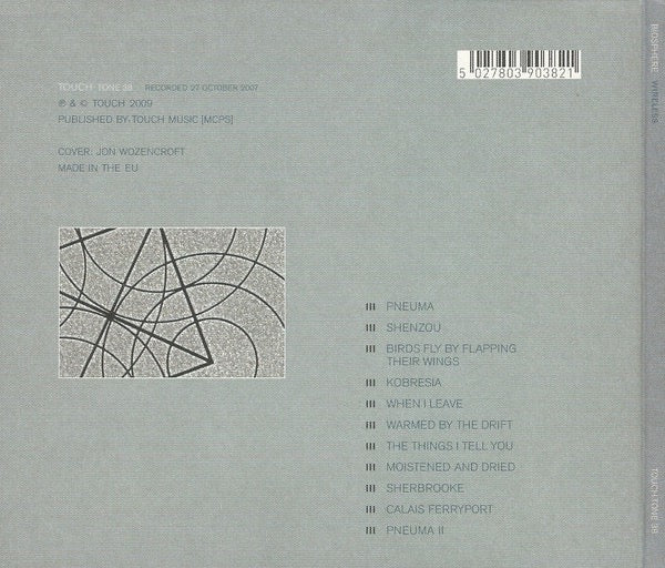 Image of Back Cover of CD - VG/VG - BIOSPHERE, Wireless - Live At The Arnolfini, Bristol (Touch; Tone 38, UK 2009, Digipak), Stained Sleeve,  - 2916429C
