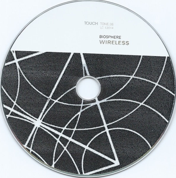 Image of Label Cover of CD - VG/VG - BIOSPHERE, Wireless - Live At The Arnolfini, Bristol (Touch; Tone 38, UK 2009, Digipak), Stained Sleeve,  - 2916429C