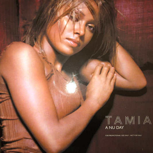 Image of Front Cover of 12" - VG/VG - TAMIA, A Nu Day (Elektra; SAM00489, UK 2000, Promo, Sampler), , Sampler for A Nu Day, the second studio album by Tamia. A less ballad-driven collection of songs and more progressive approach than her debut effort, Tamia worked with a smaller number of songwriters and producers on the album, including Dallas Austin, Shep Crawford, Missy Elliott, Bink!, Errol "Poppi" McCalla, and Jazz Nixon. - 2926327E