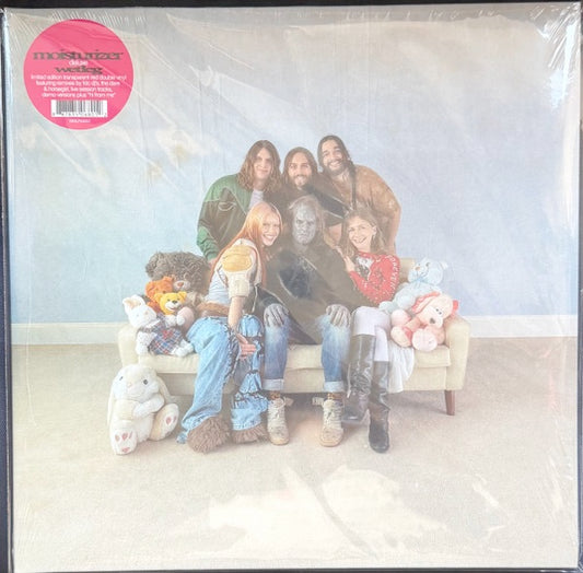 Image of Front Cover of 2xLP - EX/EX - WET LEG, moisturizer (deluxe) (Domino; WIGLP530X2, UK 2026 Reissue, Gatefold, 2 Inners & Insert, Transparent Red Vinyl), Still in hype stickered shrinkwrap.,  - 2946265S