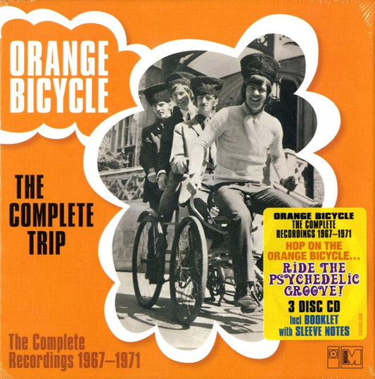 Image of Front Cover of 3xCD - VG+/VG+ - ORANGE BICYCLE, The Complete Trip (The Complete Recordings 1967-1971) (Morgan Blue Town; MBTBX064, UK 2025, Box Set, Booklet), ,  - 2936152E