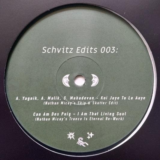 Image of Front Cover of 12" - /VG+ - VARIOUS, Schvitz Edits 003 (Schvitz Edits; SE 003, Germany 2019), ,  - 2946255S