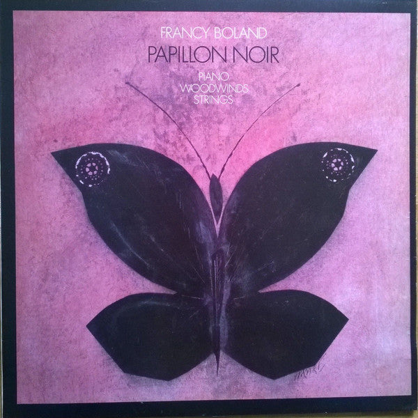 Image of Front Cover of LP - VG/VG+ - FRANCY BOLAND, Papillon Noir (Freedom; FLP 40176, UK 1976), ,  - 2946201S