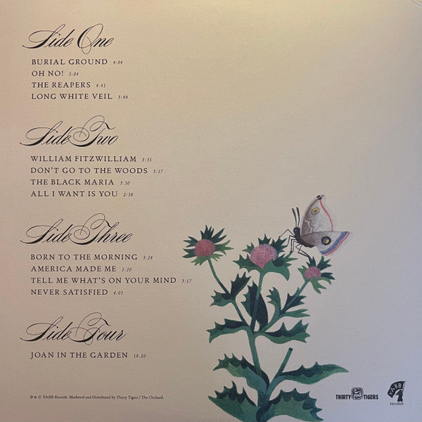 Image of Back Cover of 2xLP - EX/EX - THE DECEMBERISTS, As It Ever Was, So It Will Be Again (Y.A.B.B. Records ; YABB-004, USA & Europe 2024, Embossed Gatefold, Booklet, Playing Card,  Maroon [Fruit Punch] Vinyl), ,  - 2926126E