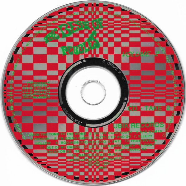Image of Label Cover of CD - VG+/VG+ - VARIOUS, The Best Of Pebbles (Volume 2) (Ubik Records; CD-TAKE 2, UK 1990, Jewel Case), ,  - 2936155E