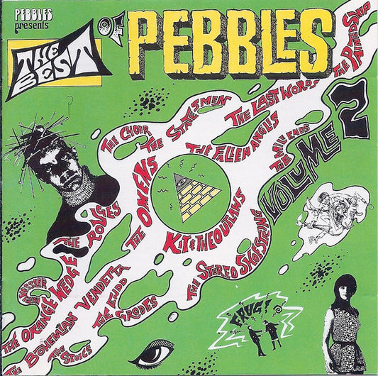 Image of Front Cover of CD - VG+/VG+ - VARIOUS, The Best Of Pebbles (Volume 2) (Ubik Records; CD-TAKE 2, UK 1990, Jewel Case), ,  - 2936155E