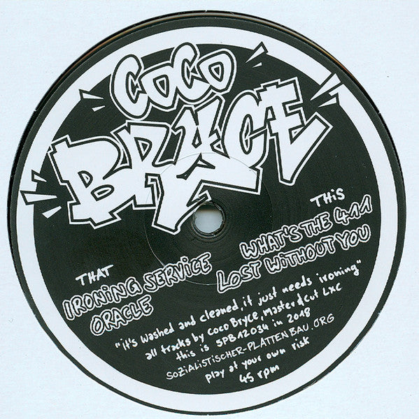 Image of Front Cover of LP - /VG+ - COCO BRYCE, Dubcore Volume 15 (Sozialistischer Plattenbau; SPB12034, Germany 2018), ,  - 2946256S