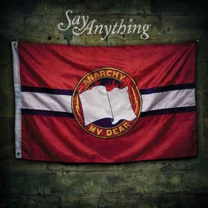 Image of Front Cover of LP - VG+/EX - SAY ANYTHING, Anarchy, My Dear (Equal Vision Records; EVR217, US 2012 Reissue, Insert, White Vinyl), ,  - 2926118E
