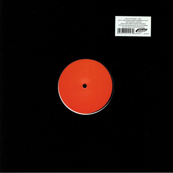 Image of Front Cover of 12" - VG+/VG+ - KELLY LEE OWENS, Bird (Smalltown Supersound ; STS34112, Norway 2018, Stickered Plain Sleeve), original stickered plain sleeve - small crease bottom right,  - 2946290S
