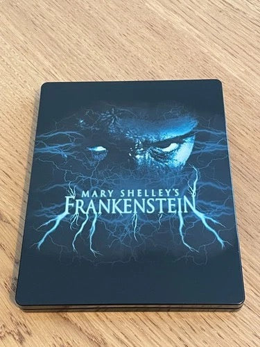 Image of Front Cover of Blu-Ray - VG+/VG+ - KENNETH BRANAGH, Frankenstein (Sony; SBR1976SBUV, Europe 2016 Reissue, Steelbook), ,  - 2916455C