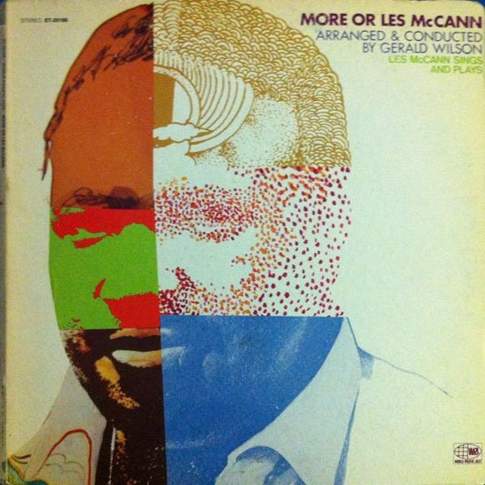 Image of Front Cover of LP - VG/VG - LES MCCANN, More Or Les McCann (Les McCann Sings And Plays) (World Pacific Jazz; ST-20166, US 1969, Promo), Promo stamp on sleeve.,  - 2916468C