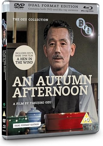 Image of Front Cover of Blu-Ray - VG+/VG+ - YASUJIRO OZU, An Autumn Afternoon (BFI; BFIB1072, UK 2011 Reissue, Booklet, With DVD), ,  - 2916475C