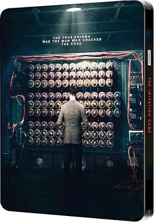Image of Back Cover of Blu-Ray - EX/EX - MORTEN TYLDUM, The Imitation Game (Studio Canal; 5055201829016, UK 2014, Steelbook), ,  - 2916476C
