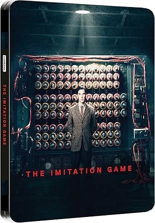 Image of Front Cover of Blu-Ray - EX/EX - MORTEN TYLDUM, The Imitation Game (Studio Canal; 5055201829016, UK 2014, Steelbook), ,  - 2916476C
