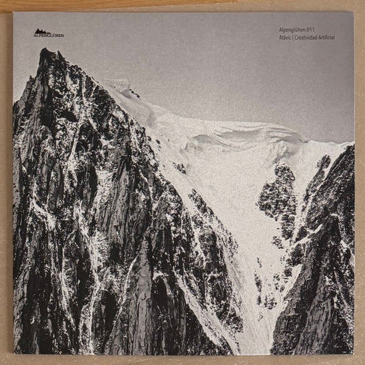 Image of Front Cover of 12" EP - VG+/VG - AT VIC, Creatividad Aritifical EP (Alpengl hen; Alpengl hen 011, Spain 2026, Picture Sleeve), One or two V light hairlines and v light warp, plays fine, At vic is the collaborative project between Estrato Aurora and Absis. The project is rooted in texture, atmosphere, and subtle narrative, allowing sound to evolve organically and without excess.They together bring a refined sense of space and detail, working with ambient layers, restrained rhythms, and melodic fra