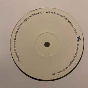 Image of Label Cover of LP - VG/VG+ - VARIOUS, Microdosing Vol. 1 (Microdosing; MDSG001, Germany 2019, Picture Sleeve), few creases to sleeve - minor,  - 2946237S