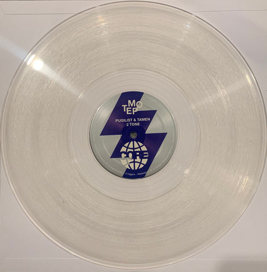 Image of Front Cover of 12" EP - VG+/VG+ - PUGILIST & TAMEN, 2 Tone (TempoCore; TempoCore0.5, Netherlands 2022, Company Sleeve, Clear Vinyl), , A1	Aperture	A2	2 Tone	AA1	Mirrors	AA2	Scatter - 2926346E