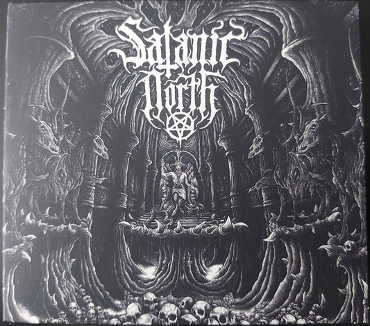 Image of Front Cover of CD - VG+/VG+ - SATANIC NORTH, Satanic North (Reaper Entertainment; REAPER089, Germany 2024, Poster), ,  - 2936161E