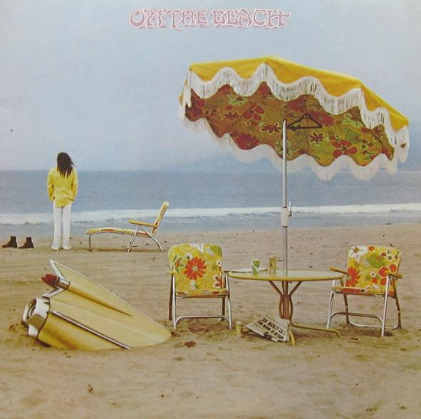 Image of Front Cover of 12" - VG/G+ - NEIL YOUNG, On The Beach (Reprise Records; REP 54 014, Germany Reissue, Inner), Strong G+, light hairlines only,  - 2926363E