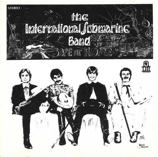 Image of Front Cover of CD - VG+/VG+ - GRAM PARSONS' INTERNATIONAL SUBMARINE BAND, Safe At Home (Shiloh Records; SCD4088, US , Jewel Case), ,  - 2936168E