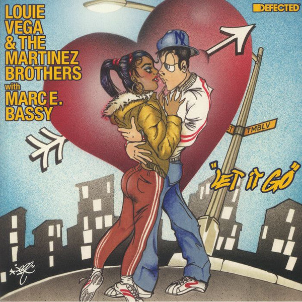 Image of Front Cover of 12" - VG+/VG - LOUIE VEGA & THE MARTINEZ BROTHERS WITH MARC E. BASSY, Let It Go (Defected; DFTD604, UK 2021, Picture Sleeve), ,  - 3016026C
