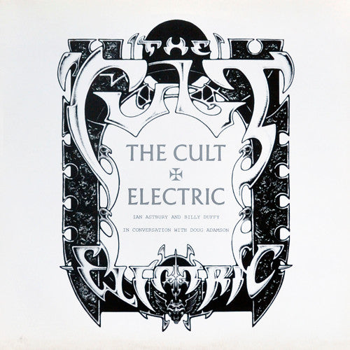 Image of Front Cover of LP - VG/VG+ - THE CULT, Electric - Ian Astbury And Billy Duffy In Conversation With Doug Adamson (Beggars Banquet; CULT LP 12, UK 1987, Promo, Featuring selections from the album "Electric"), Edge and Ring Wear,  - 3046001S