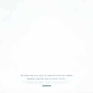 Image of Back Cover of LP - VG/VG+ - THE CULT, Electric - Ian Astbury And Billy Duffy In Conversation With Doug Adamson (Beggars Banquet; CULT LP 12, UK 1987, Promo, Featuring selections from the album "Electric"), Edge and Ring Wear,  - 3046001S