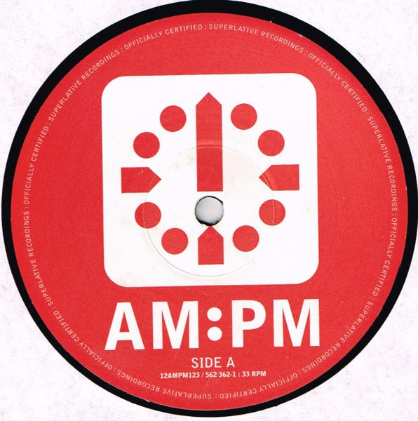 Image of Label Cover of 12" - VG+/VG - DJ JEAN, The Launch (AM:PM; 12AMPM123, UK 1999, Die Cut Coampny Titled Sleeve), Sticker ghost.,  - 3016029C